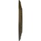 Ekena Millwork Nestor Ceiling Medallion (Fits Canopies up to 5"), Hand-Painted Brass, 25 7/8"OD x 2 1/4"P CM25NEBRS - alternate 3